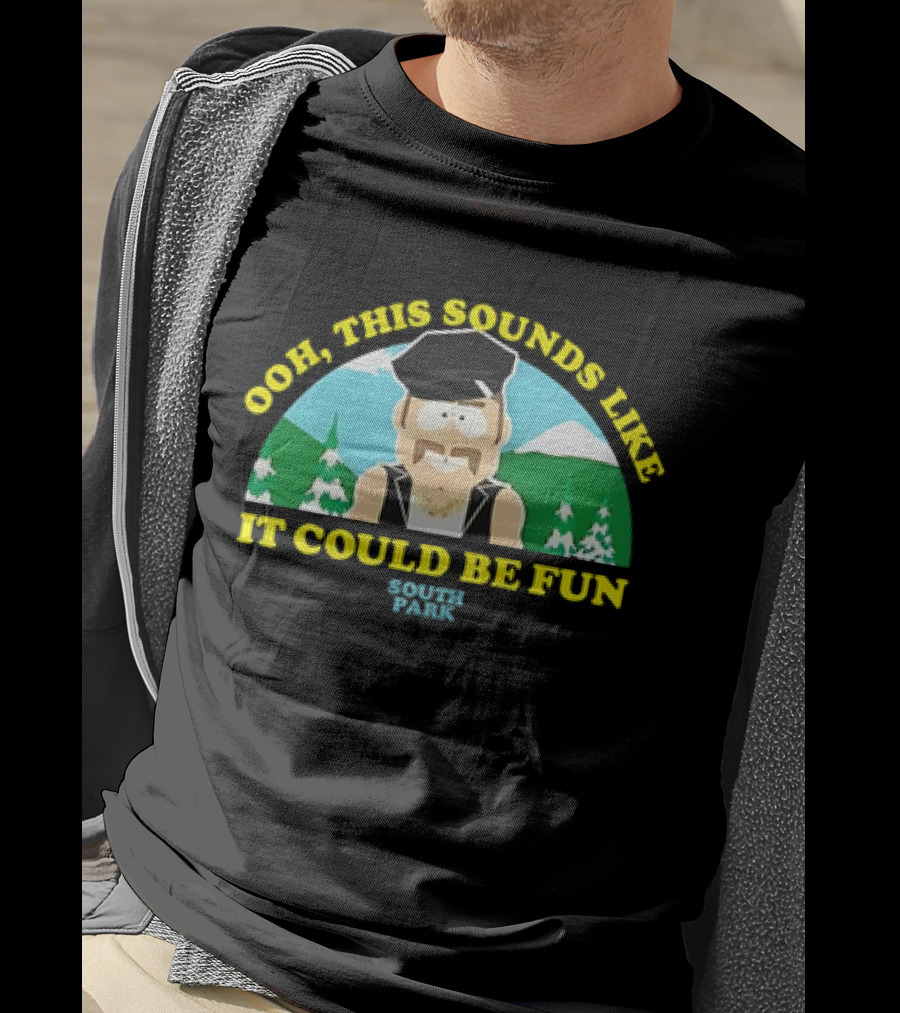 Ooh This Sounds Like It Could Be Fun South Park Vintage Biker Character T-Shirt