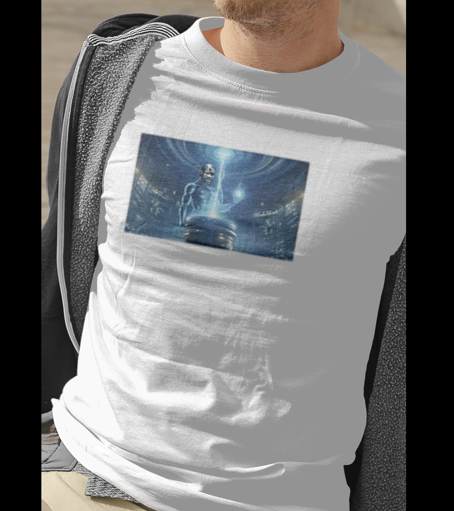 George Droyd Futuristic Reactor Energy Core Image T-Shirt