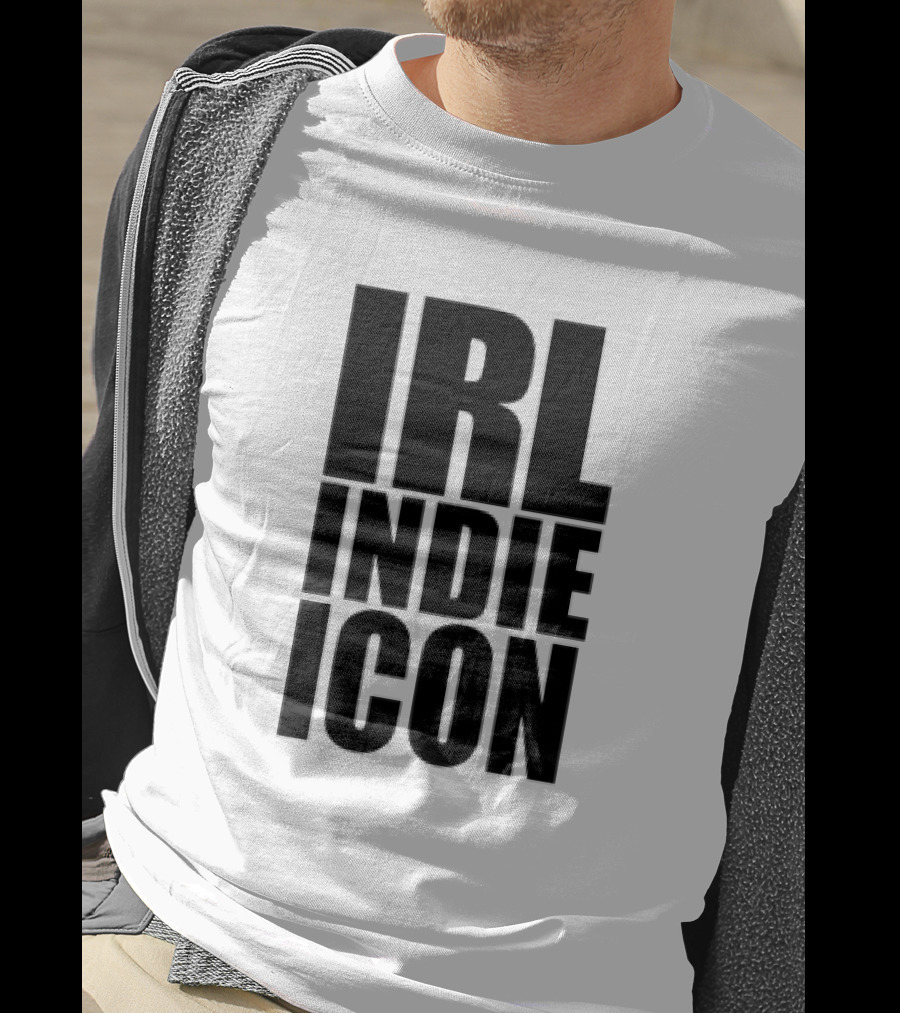 IRL Indie Icon Text Block T-Shirt