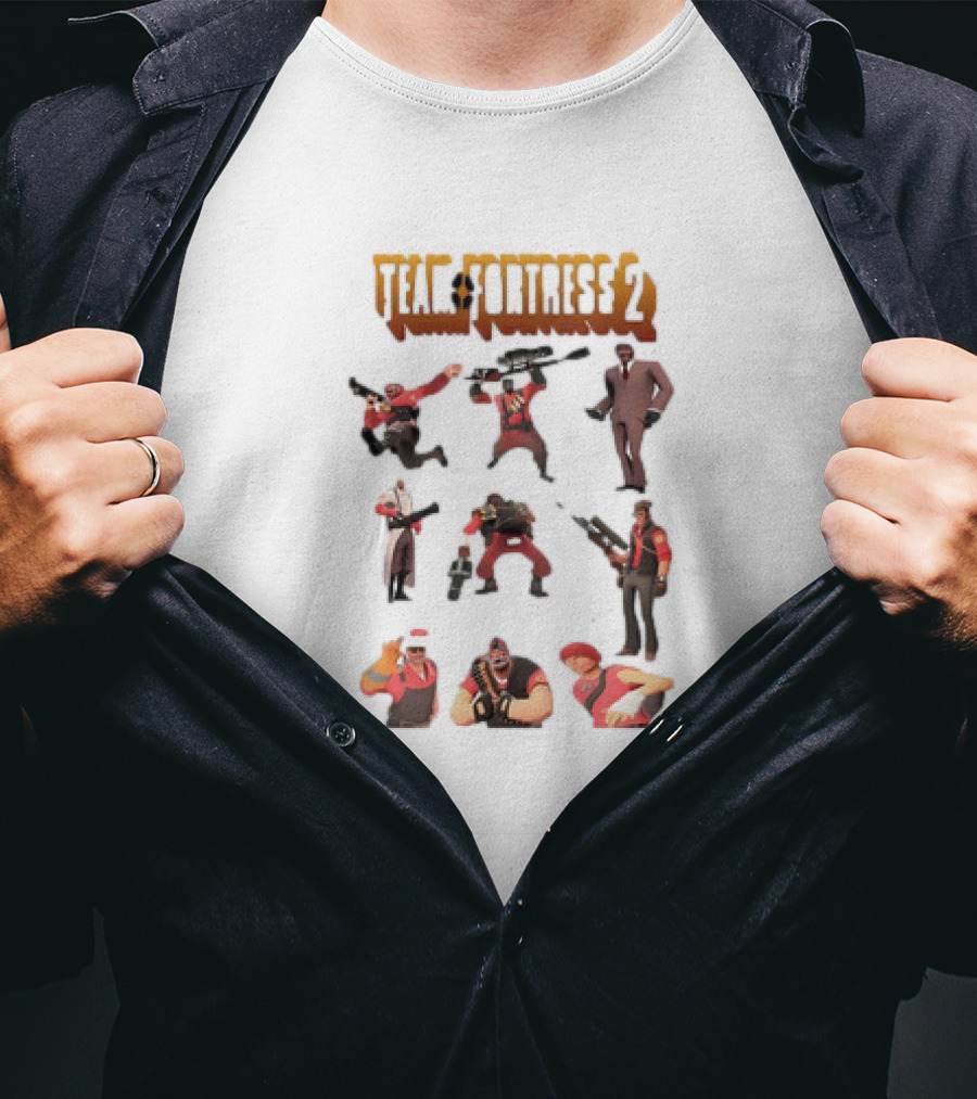 Team Fortress 2 Characters Collection T-Shirt