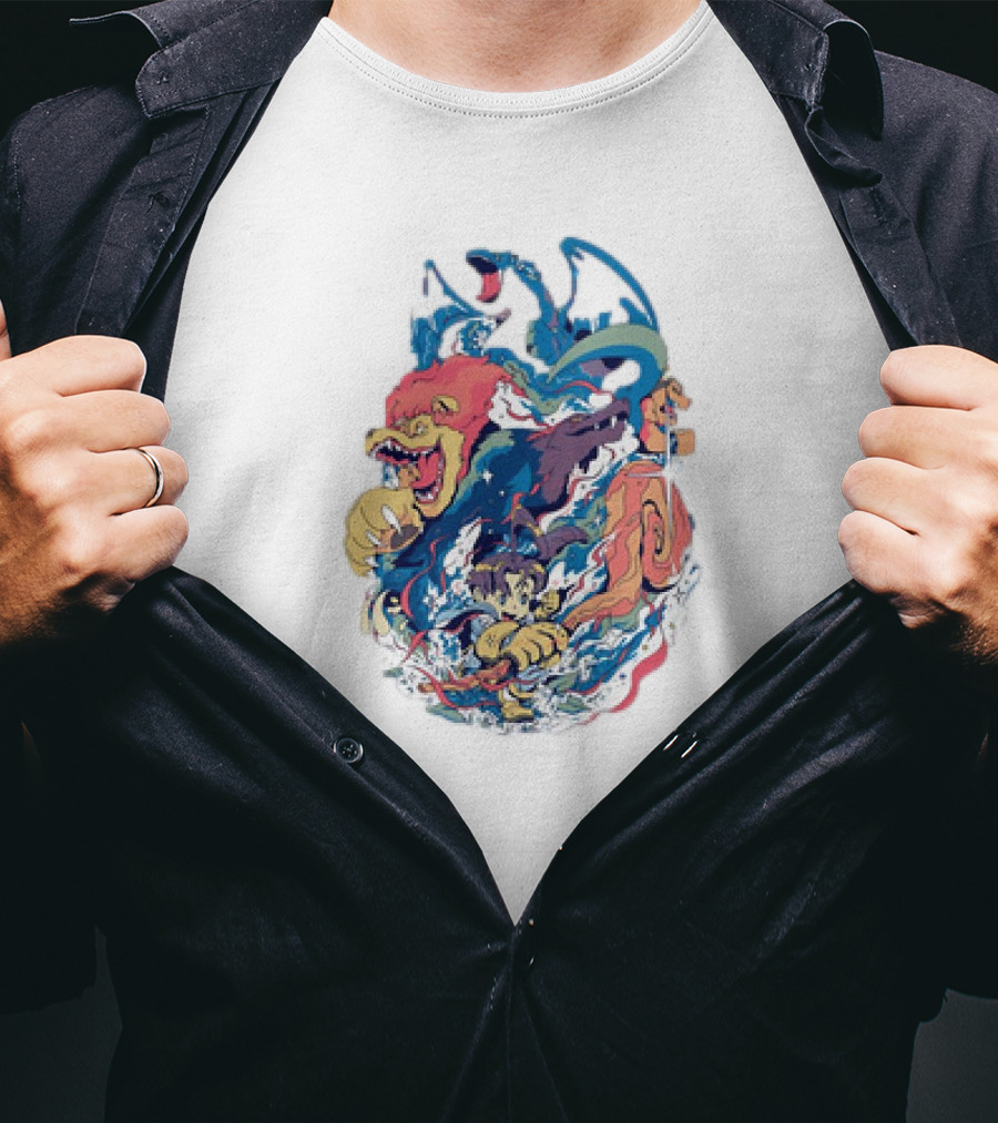 Quest 64 Magic 64 Elemental Beasts T-Shirt