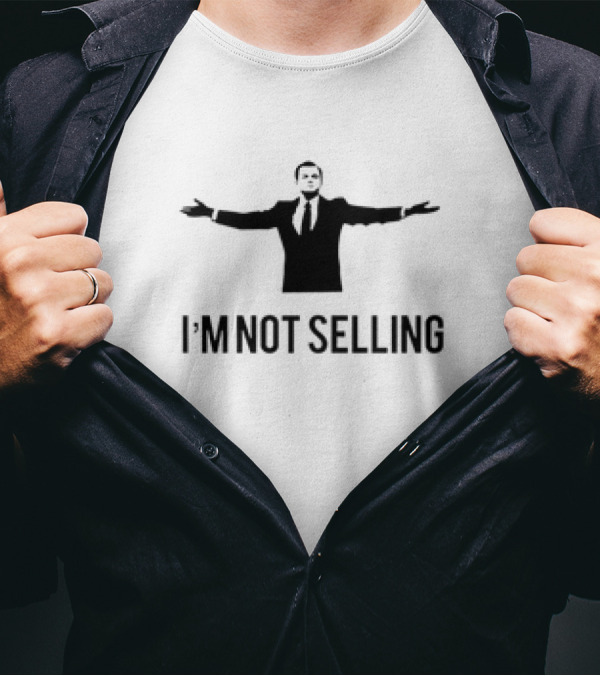 Vivek Bitcoin I'm Not Selling Wolf Of Wall Street T-Shirt