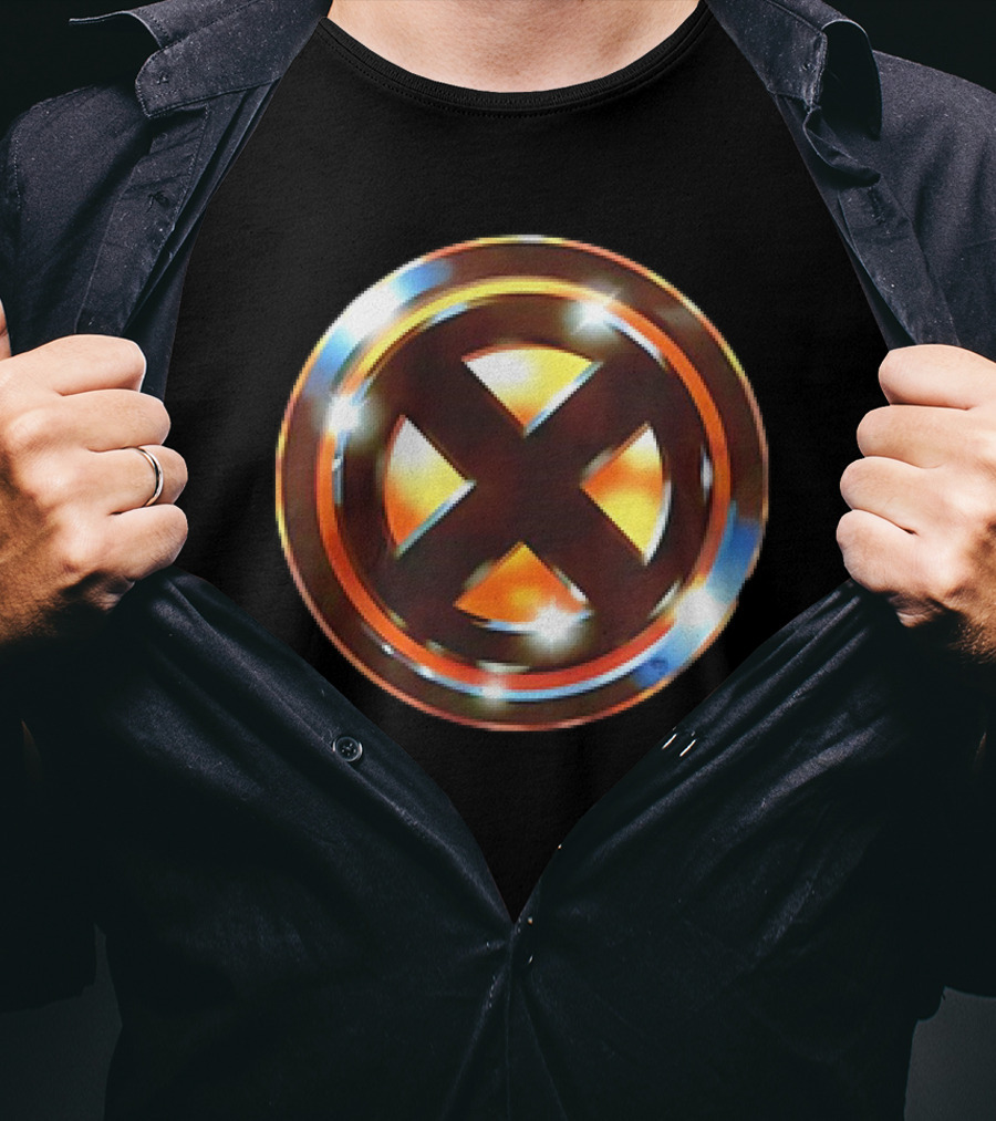 X-Men Logo X The 1989 Batman Mutants 1989 Logo Crossover T-Shirt