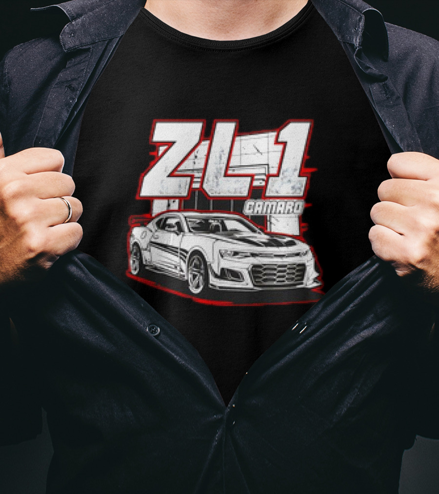 ZL1 Camaro Car Bold Classic T-Shirt