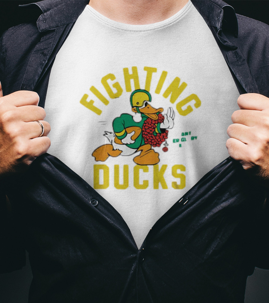 Fighting Ducks Oregon Ducks Chant Her Glory T-Shirt