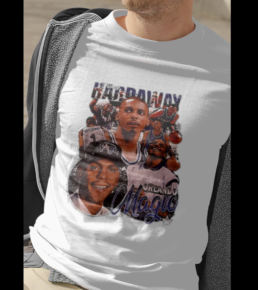 Hardaway Orlando Magic Retro Basketball Legend T-Shirt