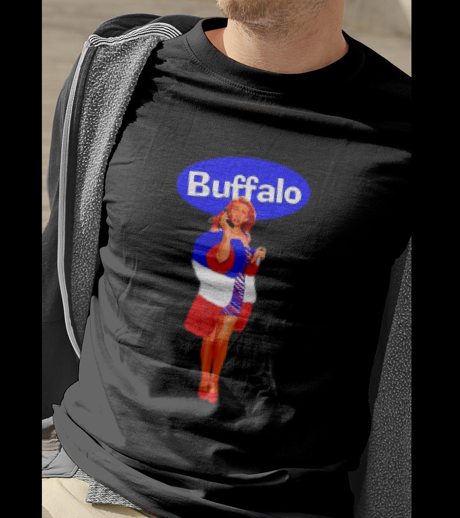 Buffalo Clueless Mafia Cher Iconic Look In Red White Blue T-Shirt