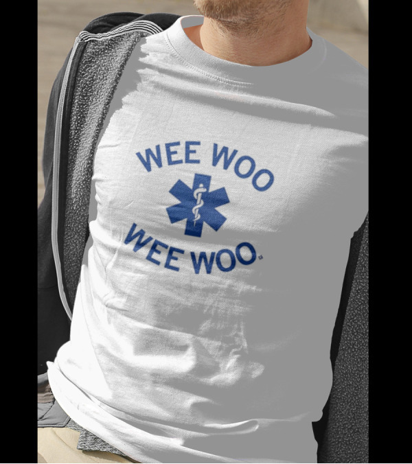 Wee Woo Wee Woo Star Of Life Emblem T-Shirt