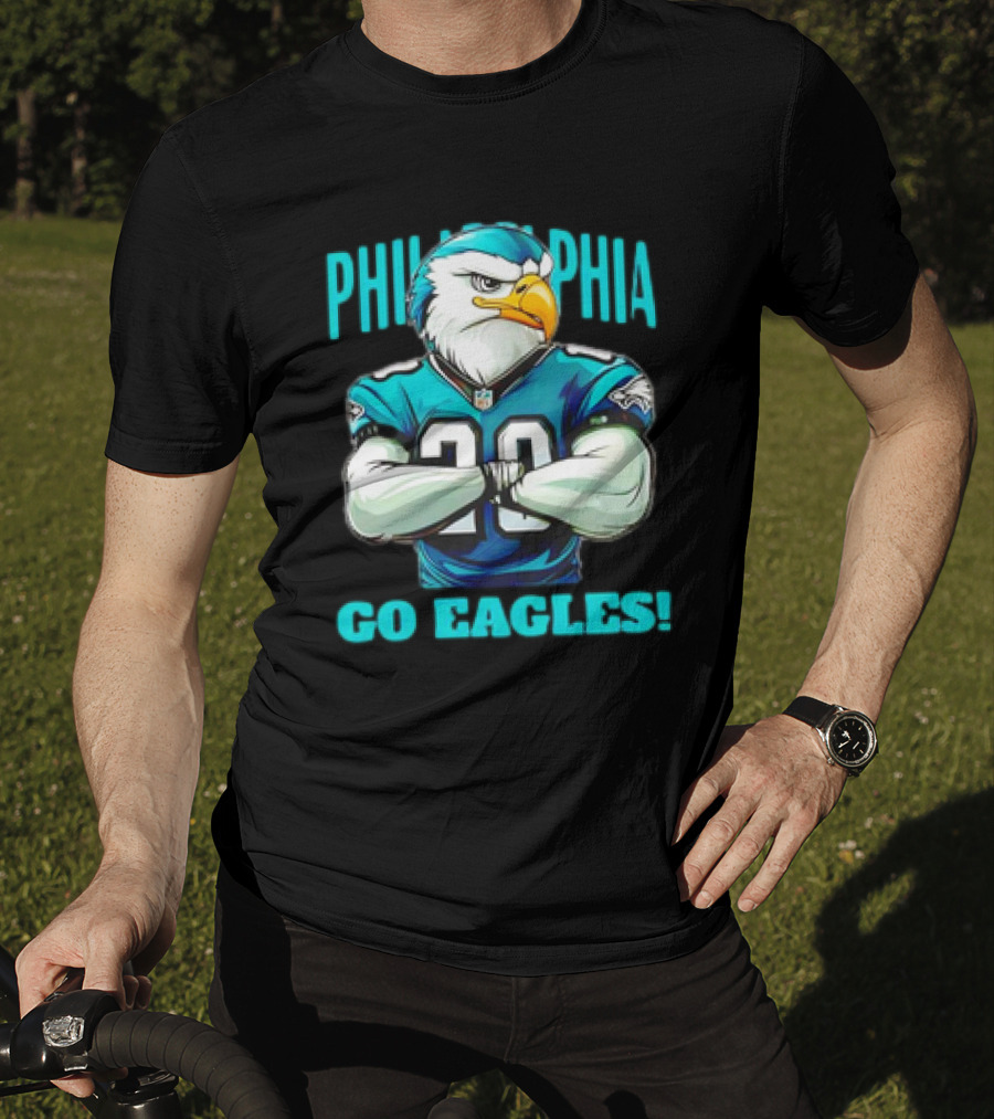 Philadelphia Eagles Mascot Go Eagles NFL Football T-Shirt