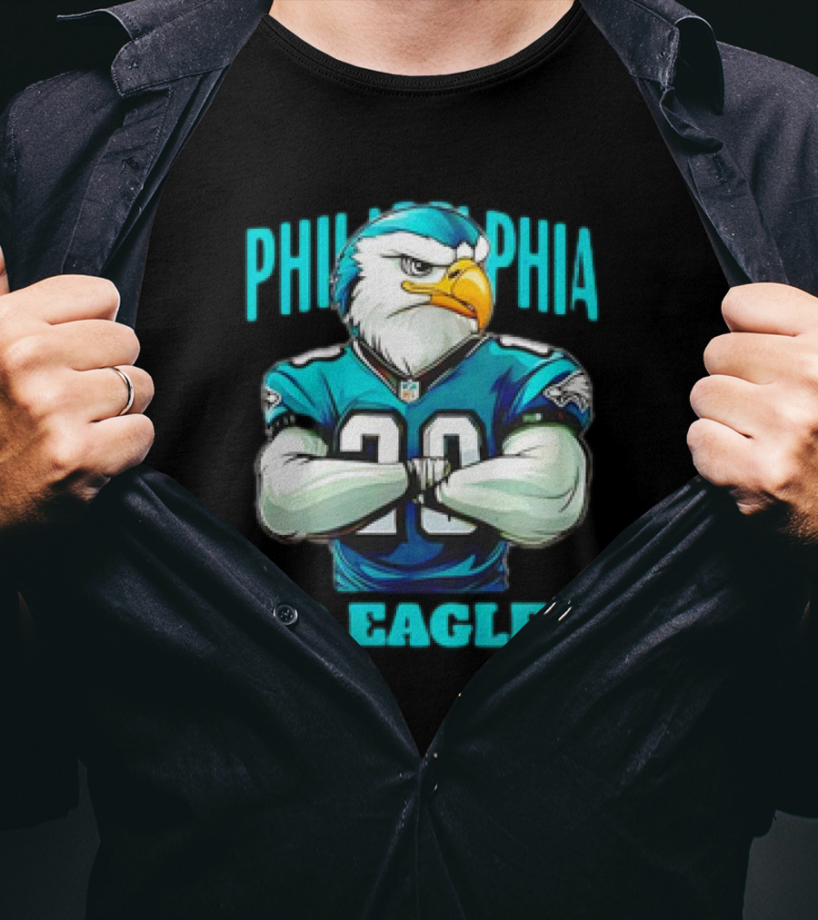 Philadelphia Eagles Mascot Go Eagles NFL Football T-Shirt