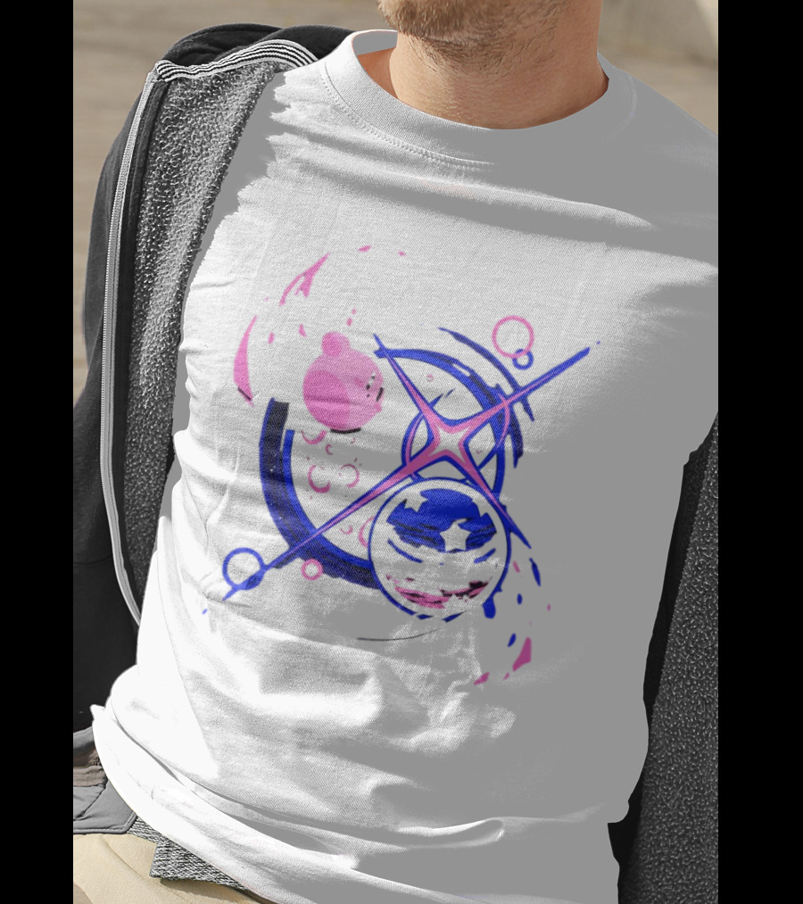 Kirby Oyasumi Celestial Moon Stars Dream T-Shirt