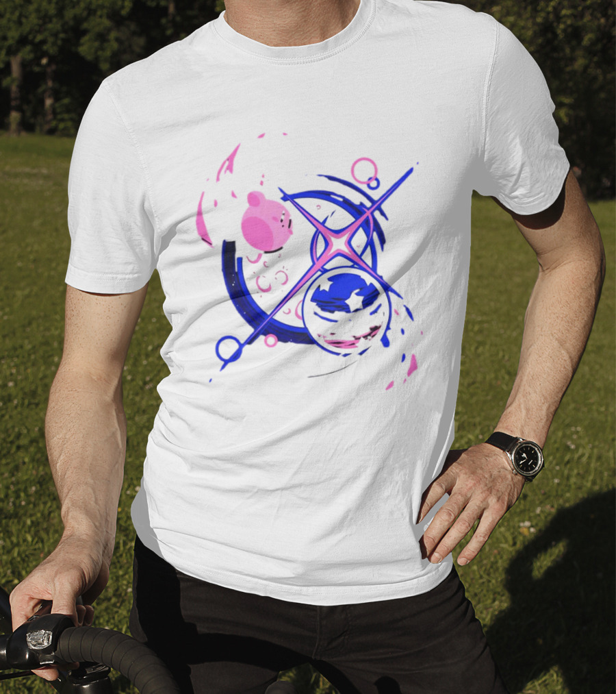 Kirby Oyasumi Celestial Moon Stars Dream T-Shirt