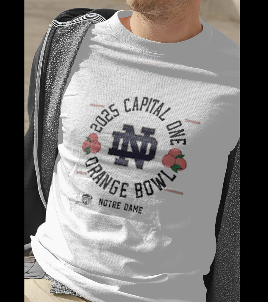 2025 Capital One Orange Bowl ND Notre Dame T-Shirt