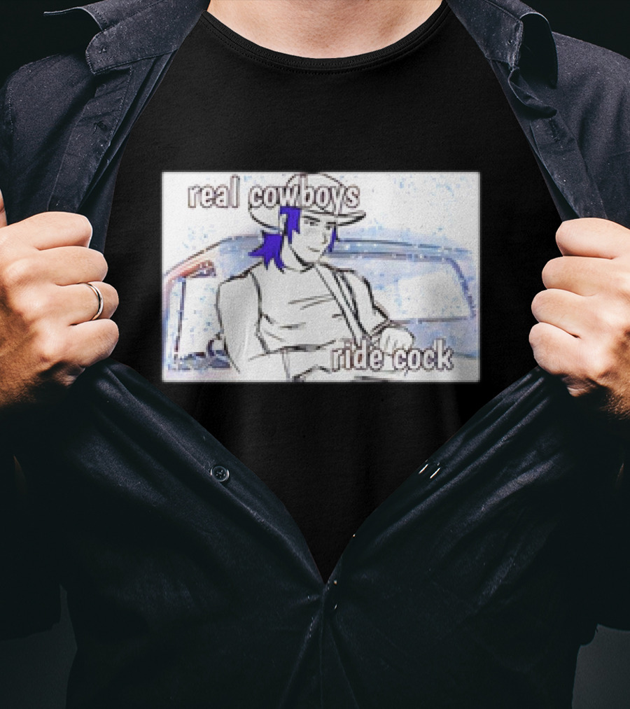 Real Cowboys Ride Cock Summer Manhwa T-Shirt