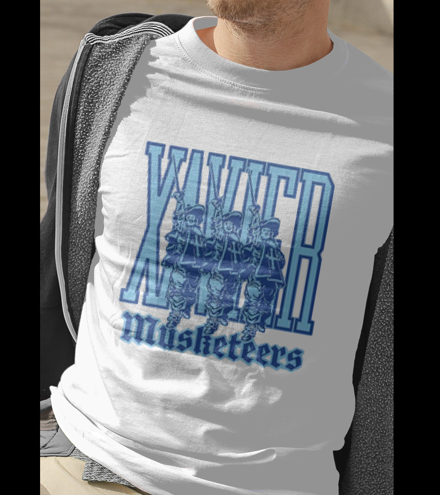 Xavier Musketeers Men's Basketball Three Musketeers Vintage T-Shirt