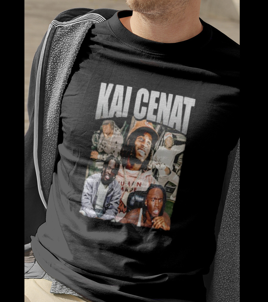 Kai Cenat Vintage Style Collage With 90s Vibe T-Shirt