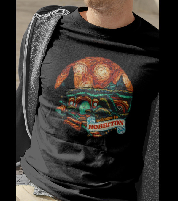 Welcome To Hobbiton The Hobbit Van Gogh T-Shirt