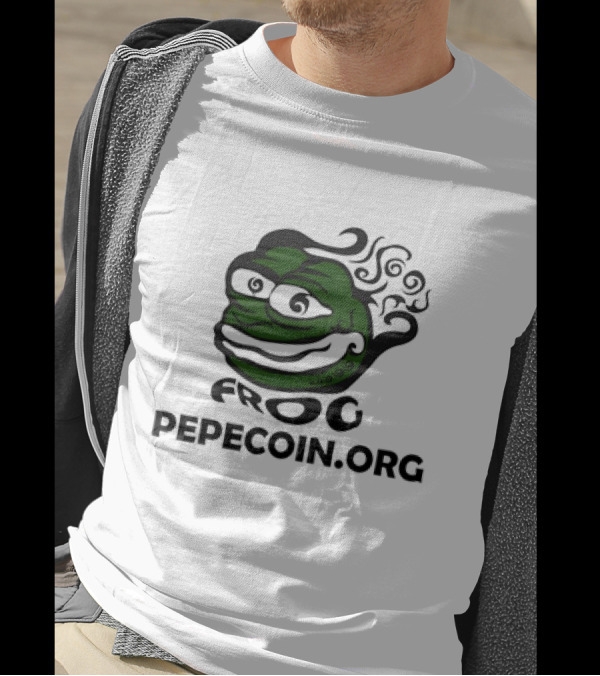 Frog Pepecoin.org Pepethefrogger T-Shirt