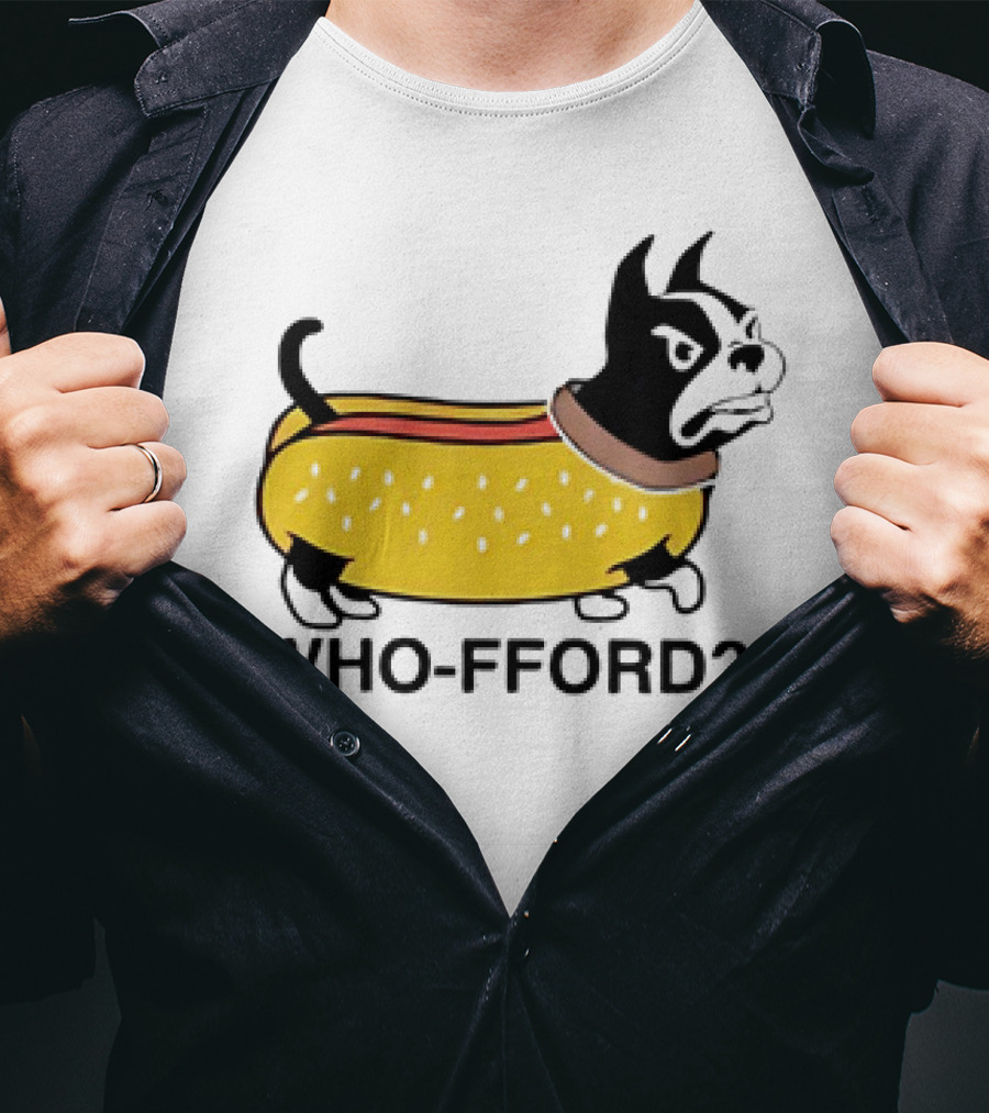 Furman Paladins Who-fford Hot Dog Bulldog T-Shirt