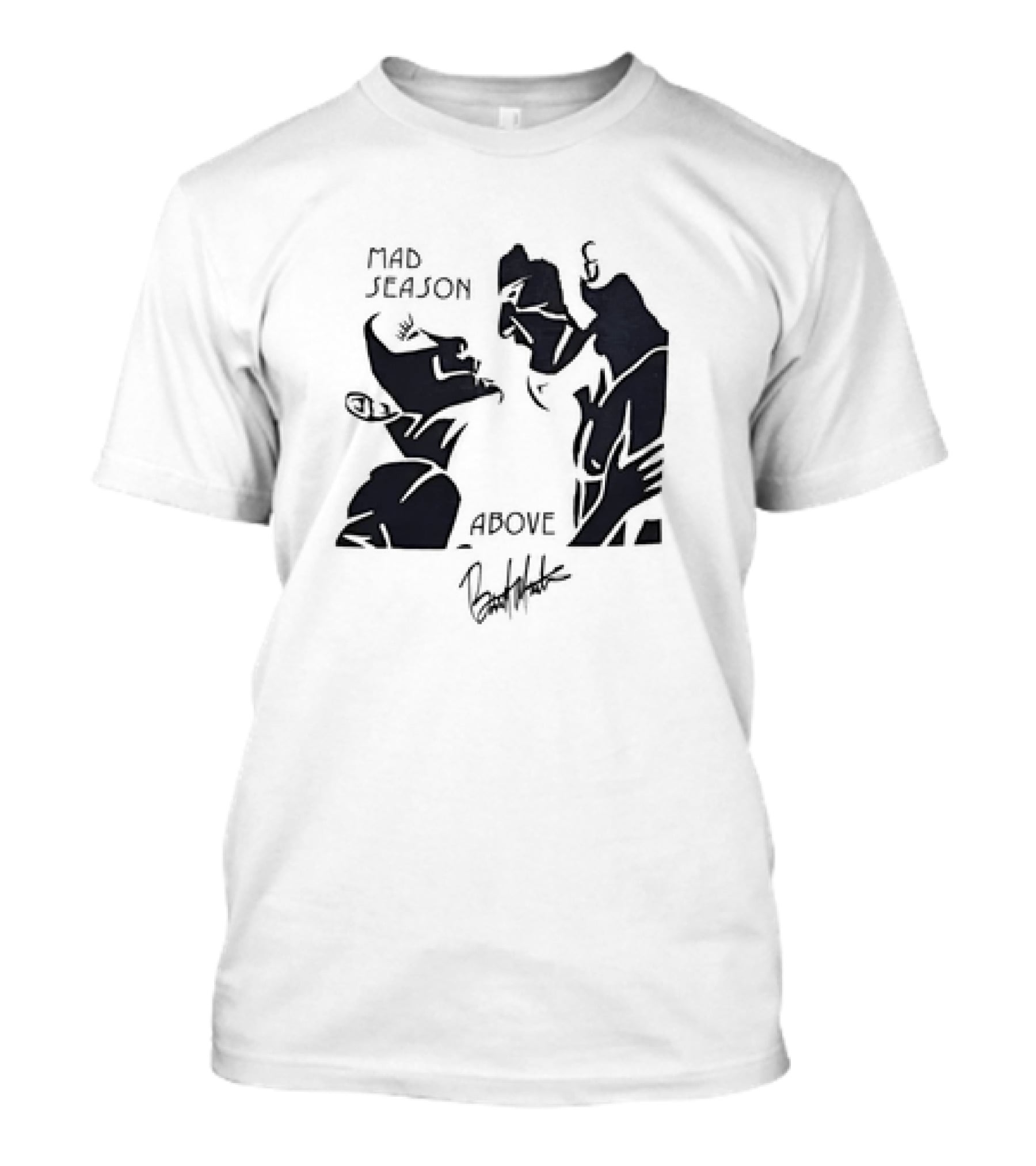 Mad Season Above Artwork By Barrett Martin T-Shirt