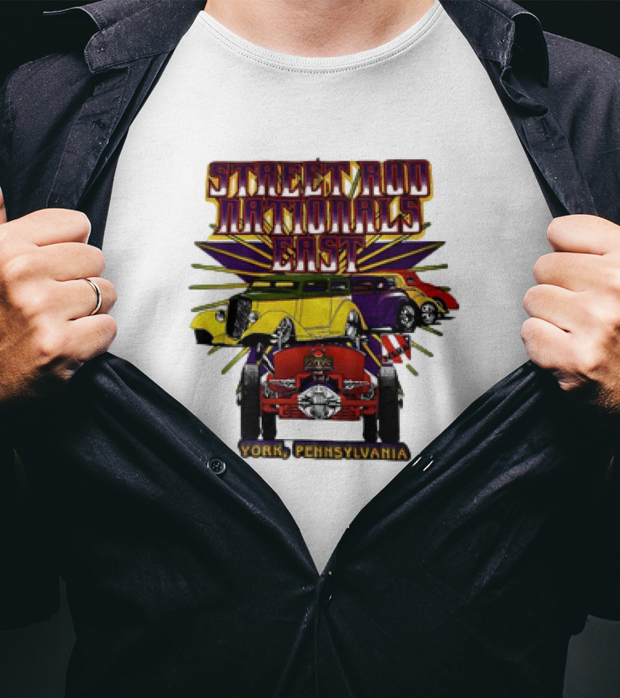 Street Rod Nationals East York Pennsylvania 2005 Vintage Car T-Shirt