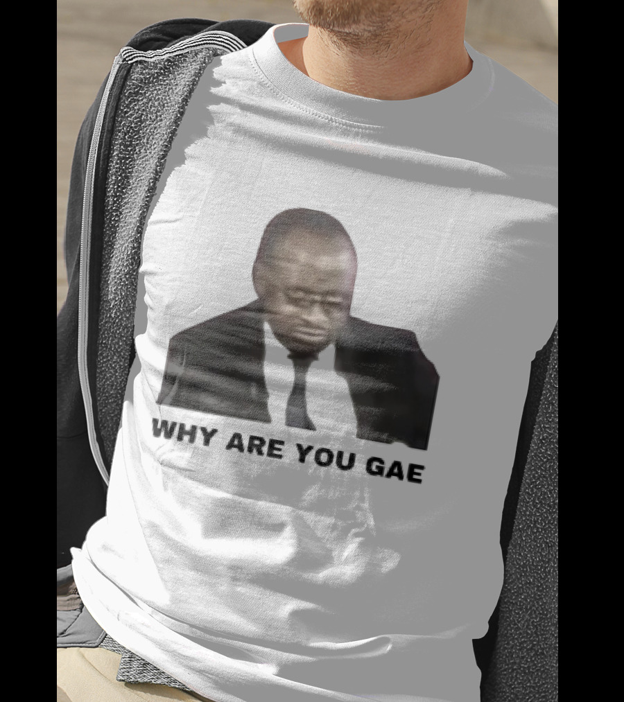 Uganda Gay Rights Interview Why Are You Gae Meme Iconic Image T-Shirt