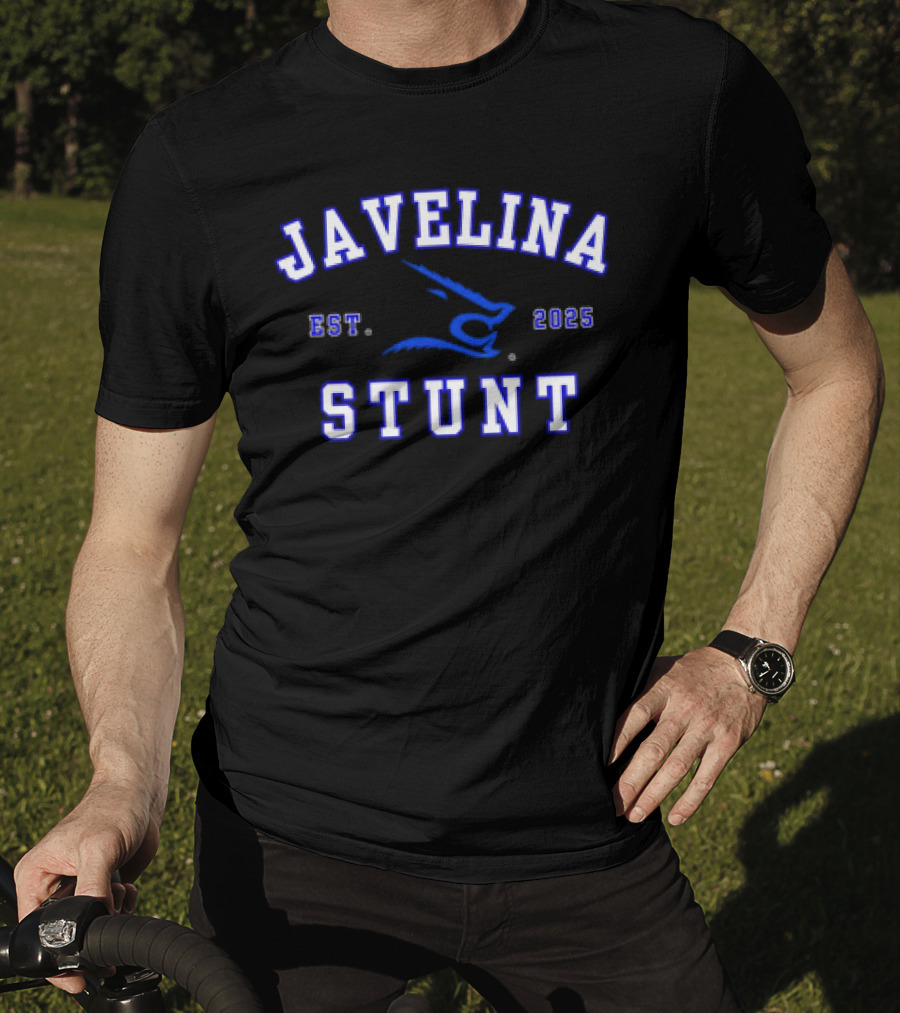 Javelina Stunt Est 2025 Athletic Mascot T-Shirt