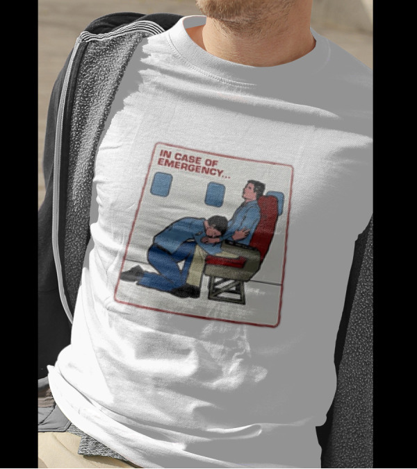 In Case Of Emergency Airplane Seat Safety Instructions T-Shirt