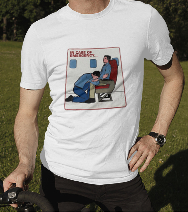 In Case Of Emergency Airplane Seat Safety Instructions T-Shirt
