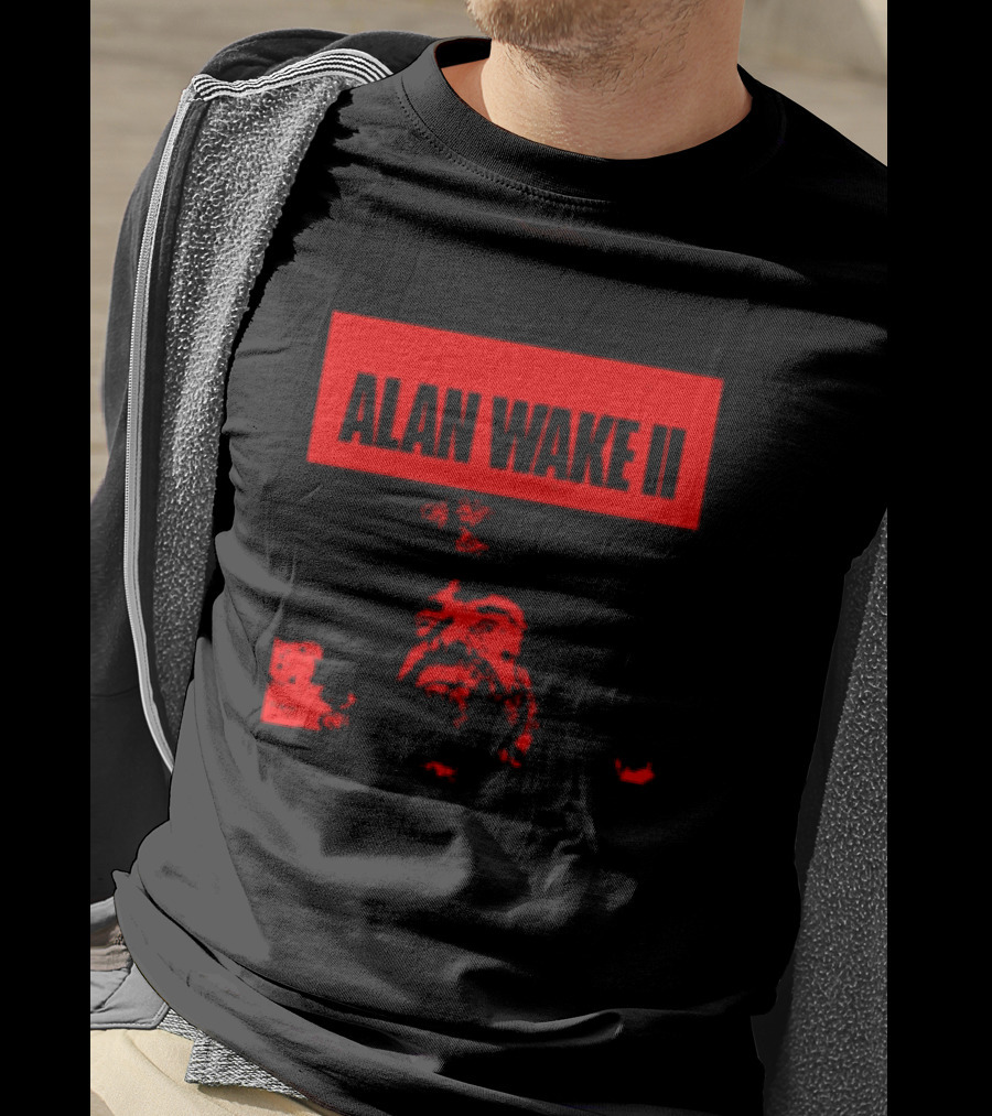 Alan Wake II Red Classic Horror T-Shirt
