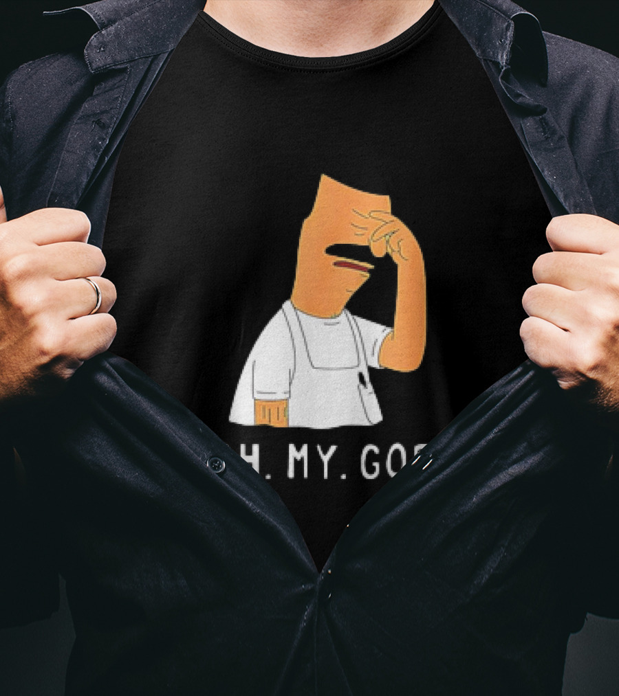 Bob’s Burgers Oh My God Facepalm Expression T-Shirt