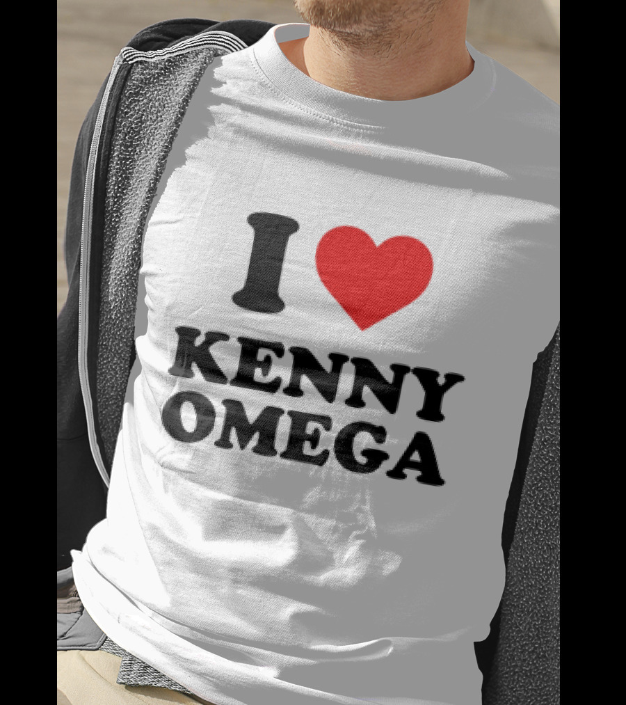 I Heart Kenny Omega Wrestler T-Shirt