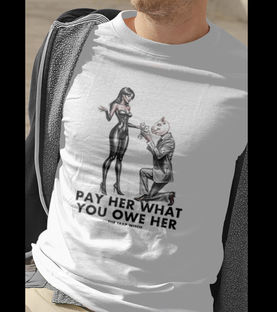 Pay Her What You Owe Her The Trap Witch Money Exchange Iconic T-Shirt