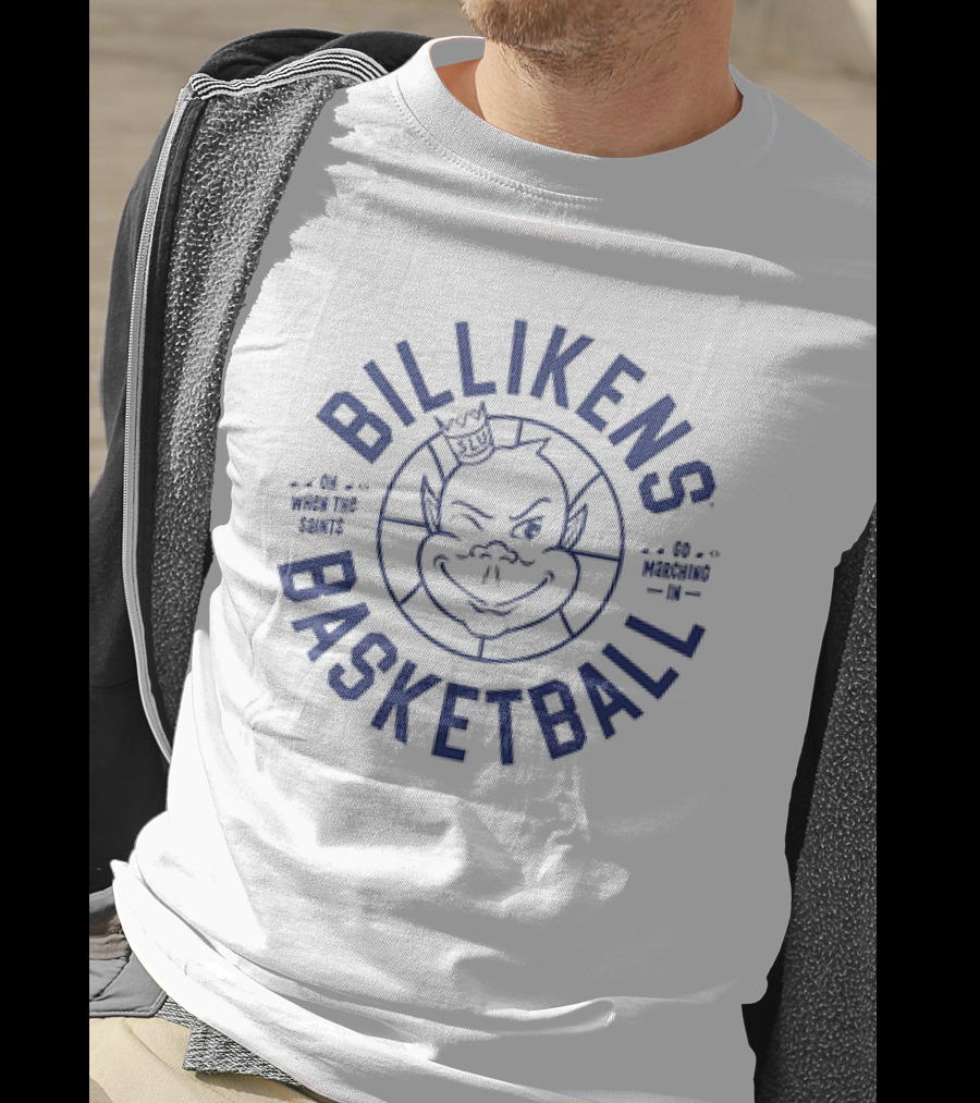 Billikens Basketball Oh When The Saints Go Marching In Retro T-Shirt