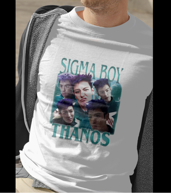 Sigma Boy Thanos Squid Game Faces T-Shirt
