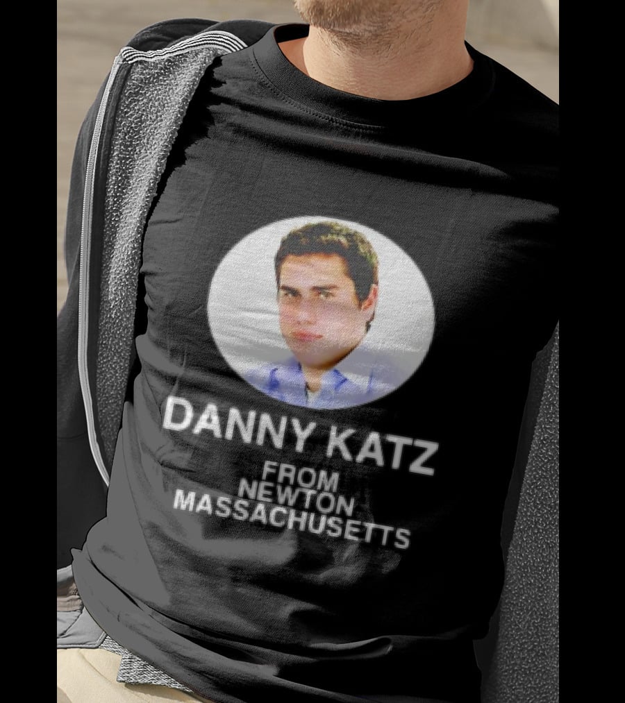 Danny Katz From Newton Massachusetts Portrait Image T-Shirt