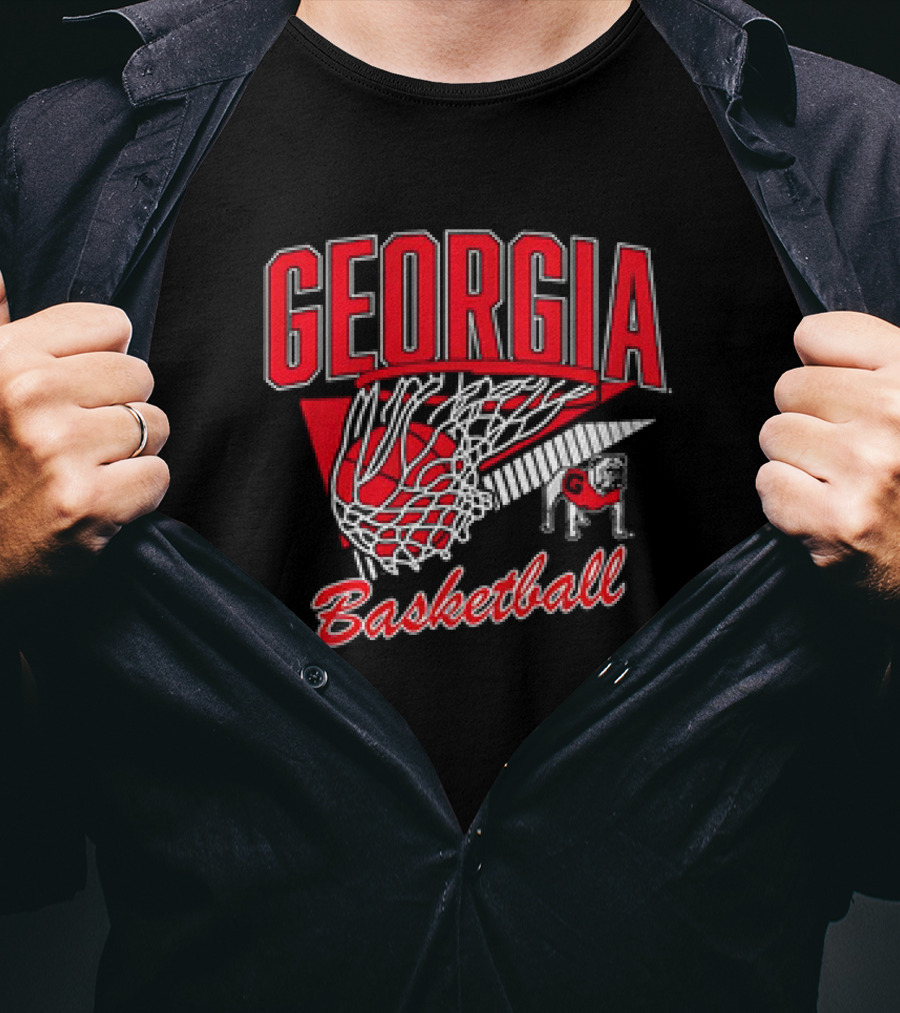 Georgia Basketball Bulldogs Sport Team T-Shirt