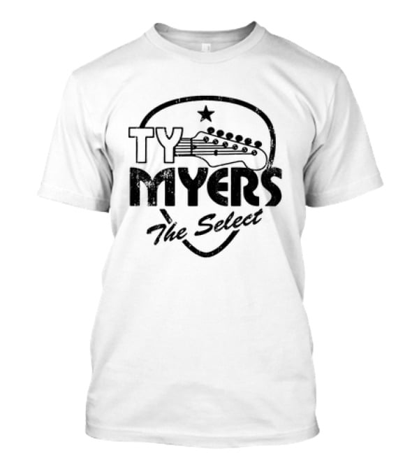 Ty Myers The Select Guitar Pick T-Shirt