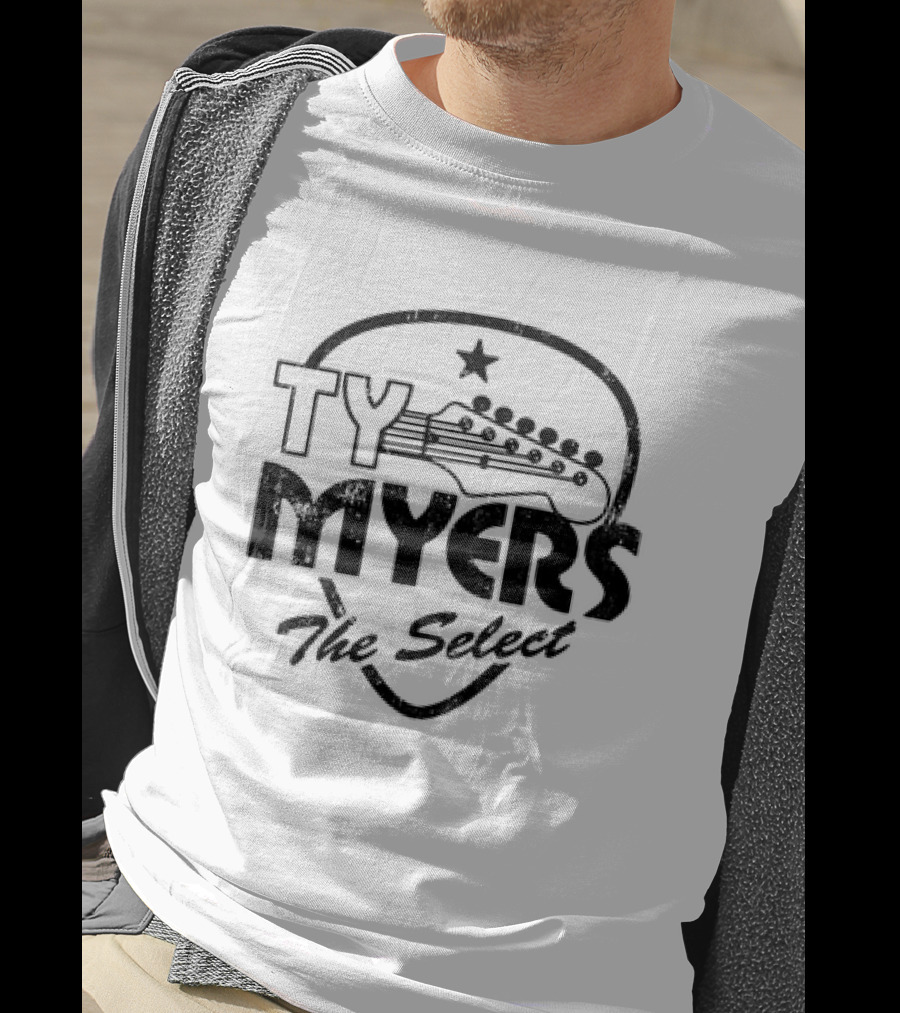 Ty Myers The Select Guitar Pick T-Shirt