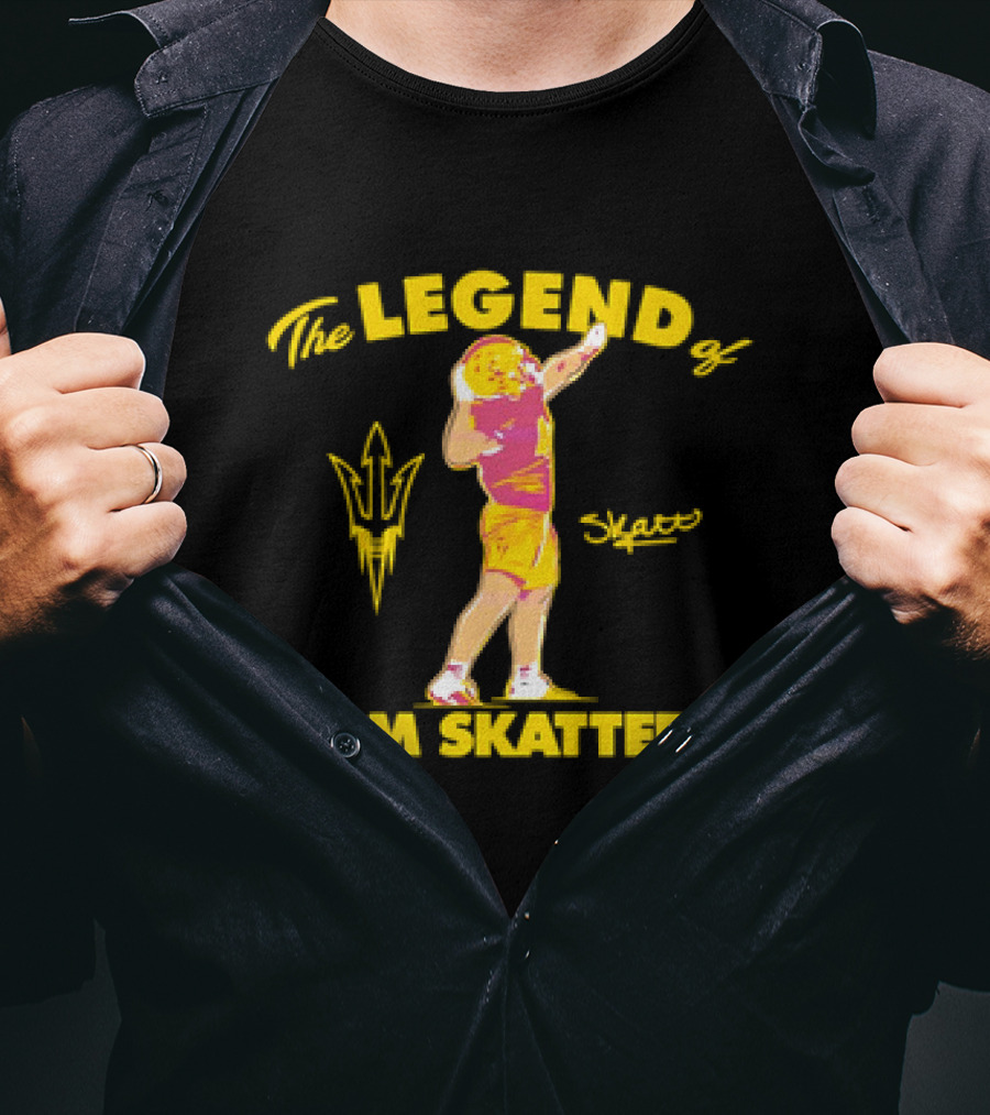 Arizona State Sun Devils The Legend Of Cam Skattebo Skatt T-Shirt