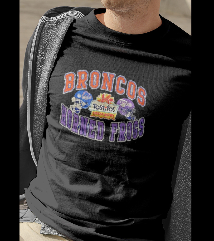 Broncos Horned Frogs Tostitos Fiesta Bowl Matchup T-Shirt