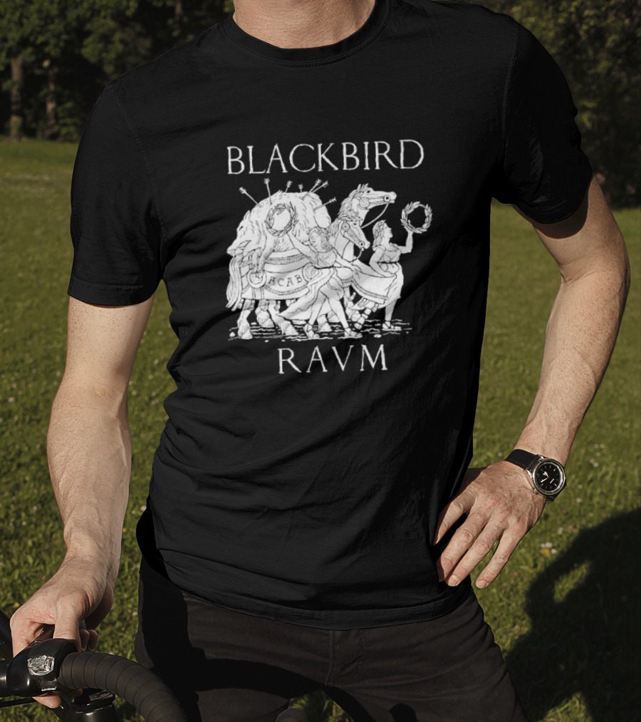 Blackbird Raum ACAB Alex Krokus Bear And Raccoon Procession T-Shirt