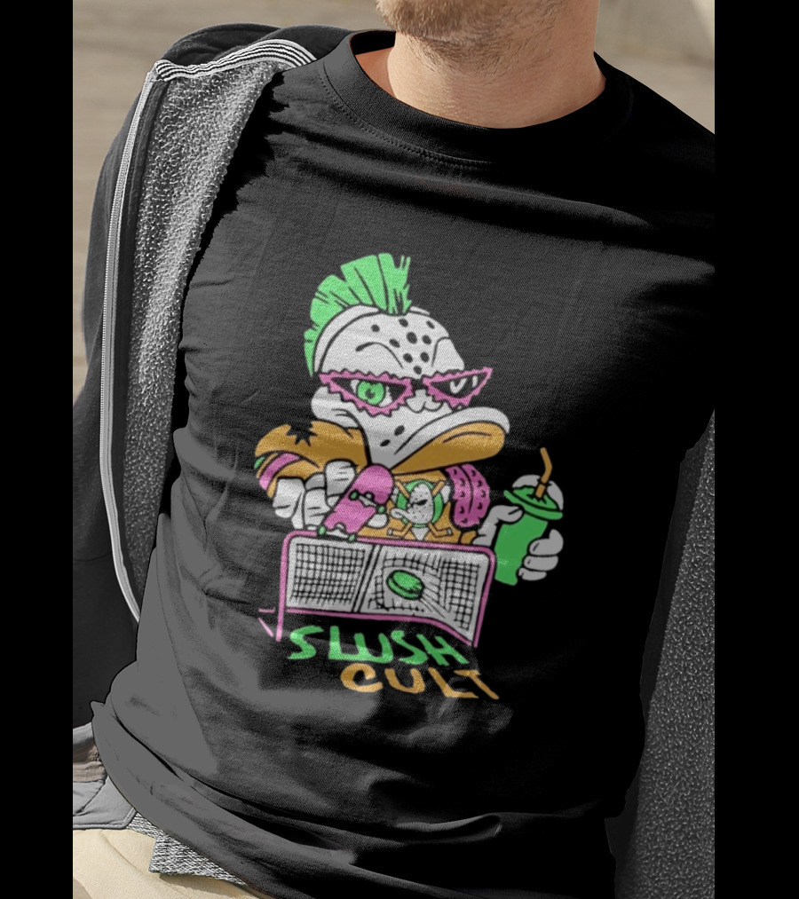 Anaheim Ducks Wild Wing Shreds Slush Cult T-Shirt