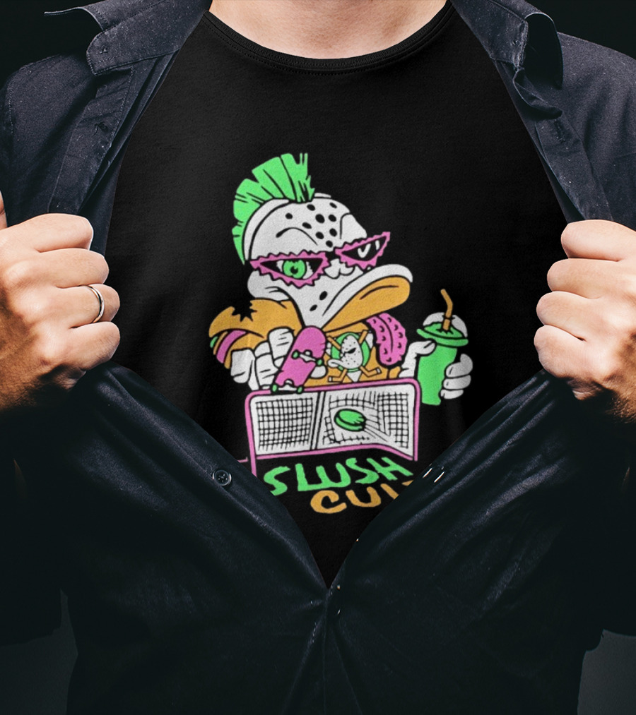 Anaheim Ducks Wild Wing Shreds Slush Cult T-Shirt