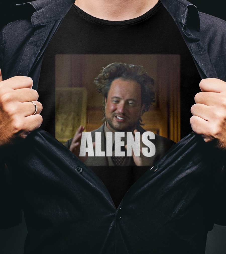 Ancient Aliens Meme Aliens T-Shirt