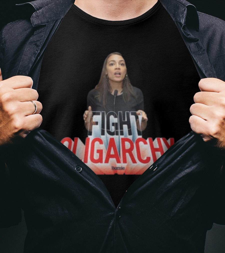 FIGHT OLIGARCHY Bernie T-Shirt