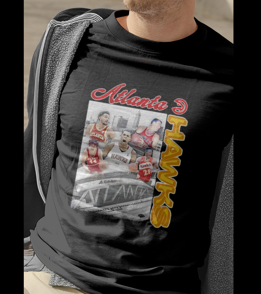 Atlanta Hawks State Farm Arena Basketball Players T-Shirt