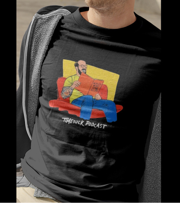 Bad Magic Timesuck Podcast Light Reading World's Worst Serial Killers Sofa T-Shirt