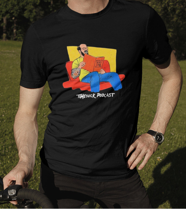 Bad Magic Timesuck Podcast Light Reading World's Worst Serial Killers Sofa T-Shirt