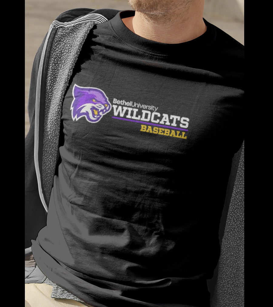 Bethel University Wildcats Baseball T-Shirt